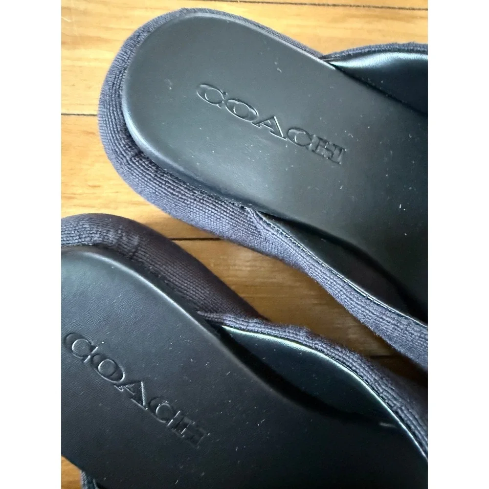 Coach‎ Penelope Signature C Sandal in black